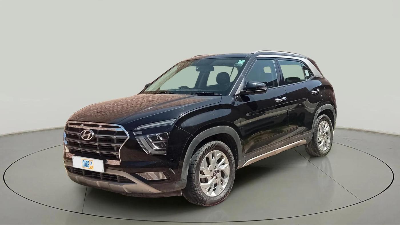2022 Hyundai Creta SX 1.5 DIESEL, Diesel, Manual, 1,05,406 km, Left Front Diagonal