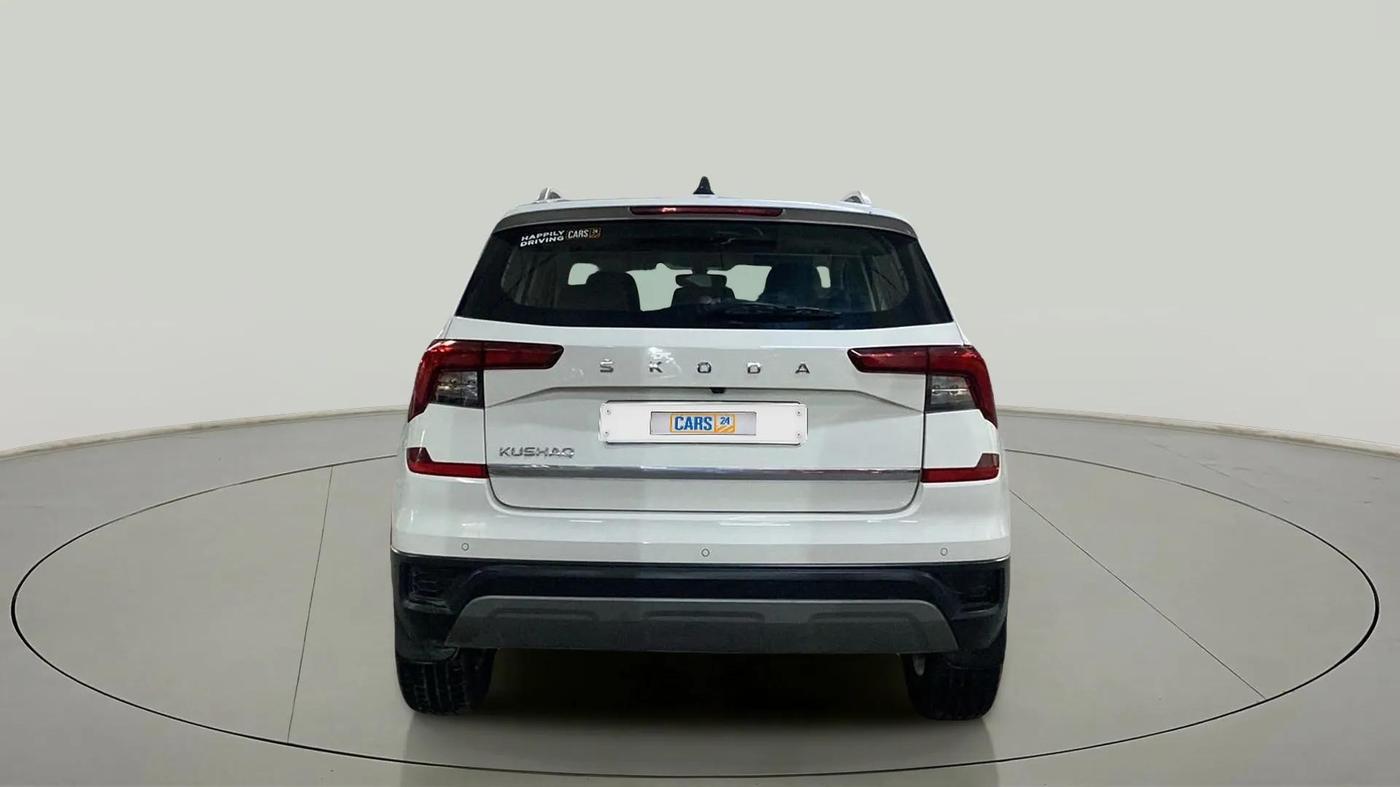 2022 Skoda KUSHAQ STYLE 1.0L TSI AT, Petrol, Automatic, 50,810 km, Back/Rear
