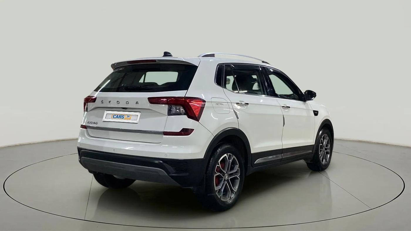 2022 Skoda KUSHAQ STYLE 1.0L TSI AT, Petrol, Automatic, 50,810 km, Right Back Diagonal