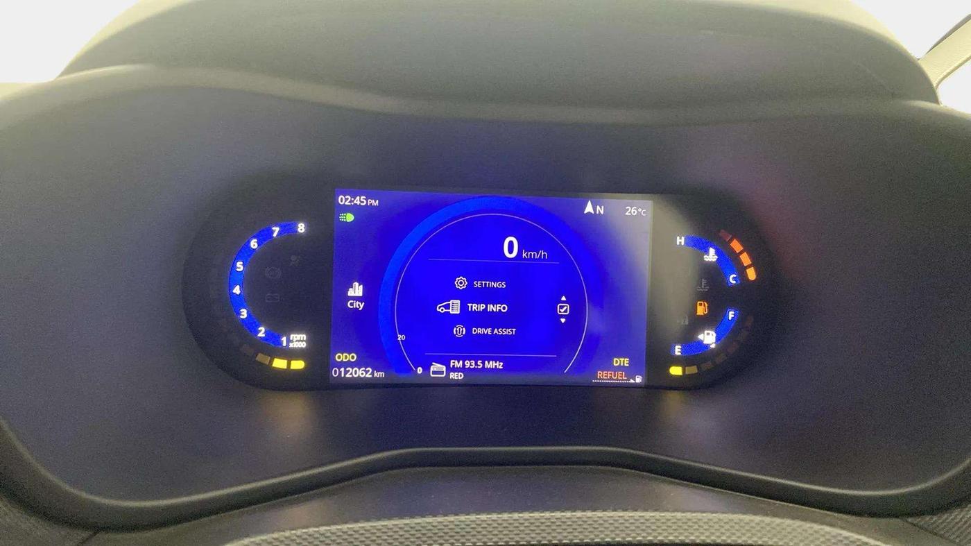 2023 Tata NEXON CREATIVE + 1.2 PETROL, Petrol, Manual, 12,103 km, Odometer Image