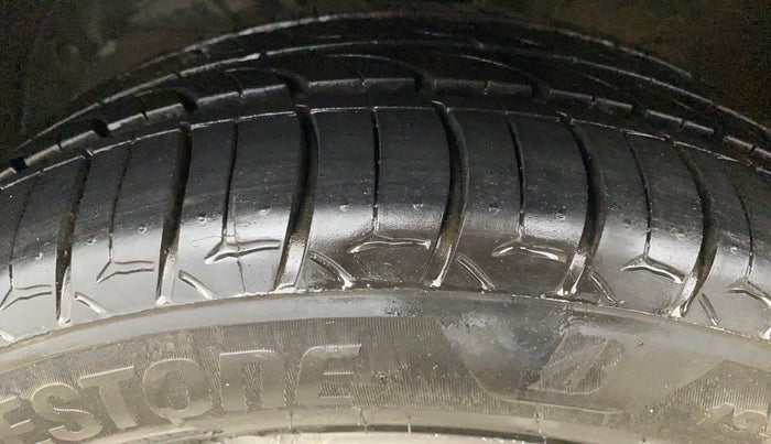2018 Maruti Baleno ZETA CVT PETROL 1.2, Petrol, Automatic, 1,03,618 km, Left Front Tyre Tread