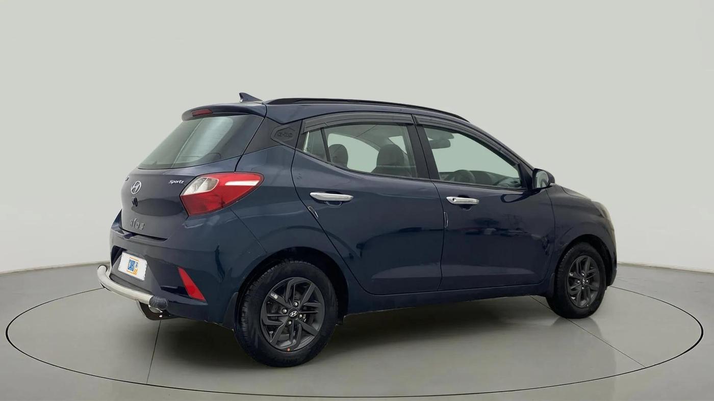 2021 Hyundai GRAND I10 NIOS SPORTZ 1.2 KAPPA VTVT, Petrol, Manual, 35,718 km, Right Back Diagonal