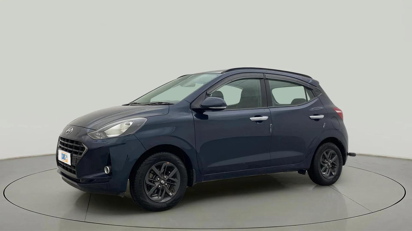 2021 Hyundai GRAND I10 NIOS SPORTZ 1.2 KAPPA VTVT, Petrol, Manual, 35,718 km, Left Front Diagonal