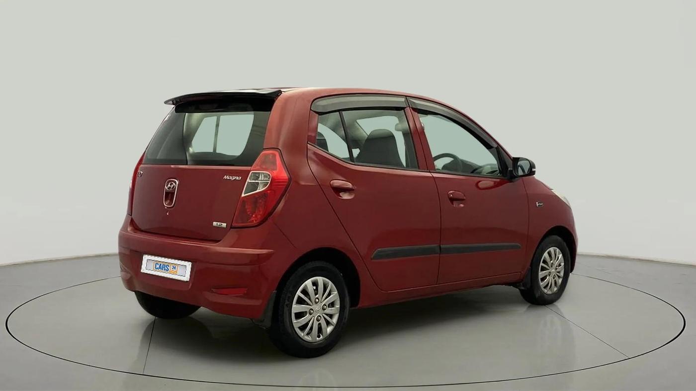 2013 Hyundai i10 MAGNA 1.2, Petrol, Manual, 84,631 km, Right Back Diagonal