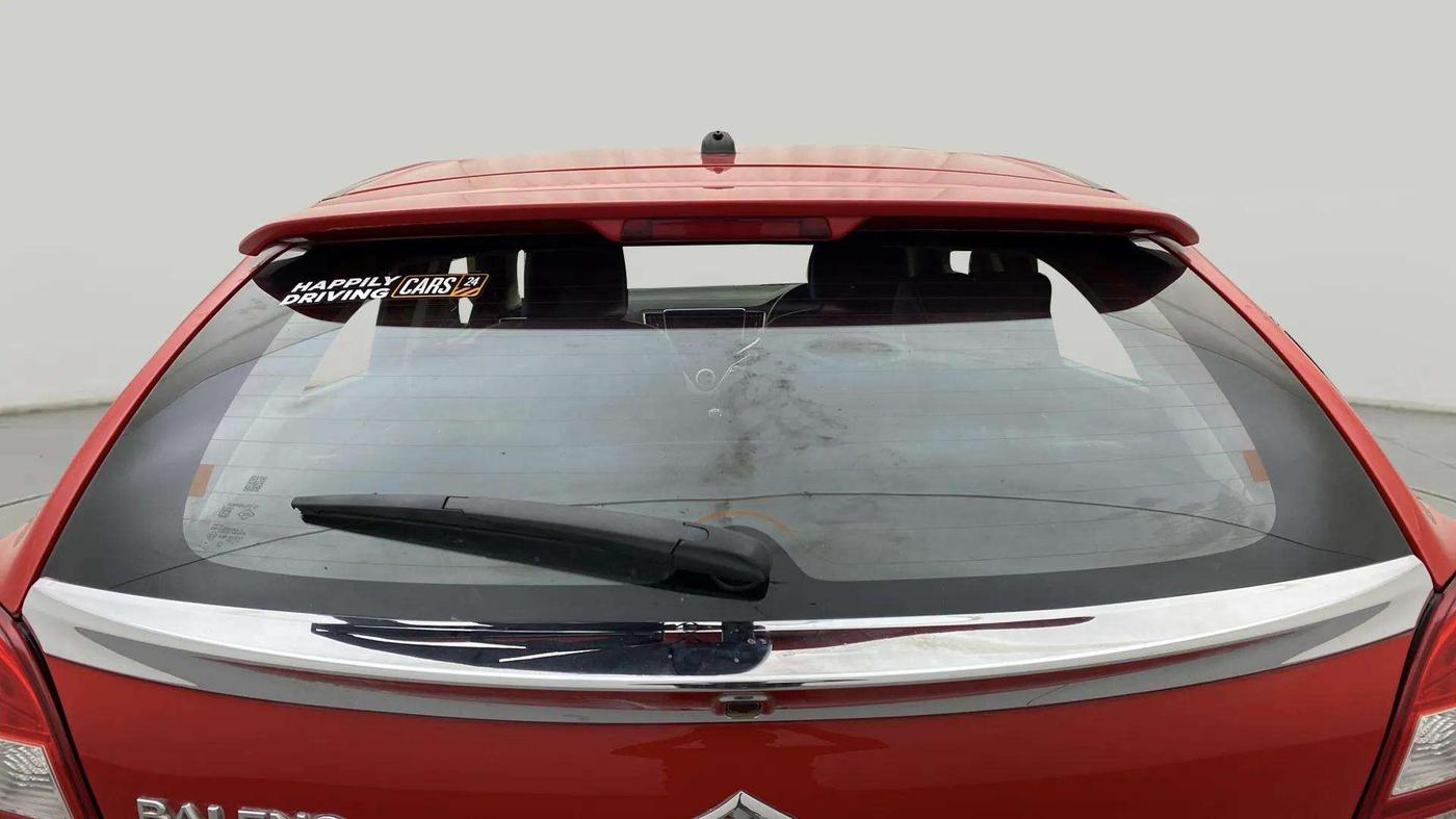 2018 Maruti Baleno ALPHA PETROL 1.2, Petrol, Manual, 51,466 km, Rear Windshield