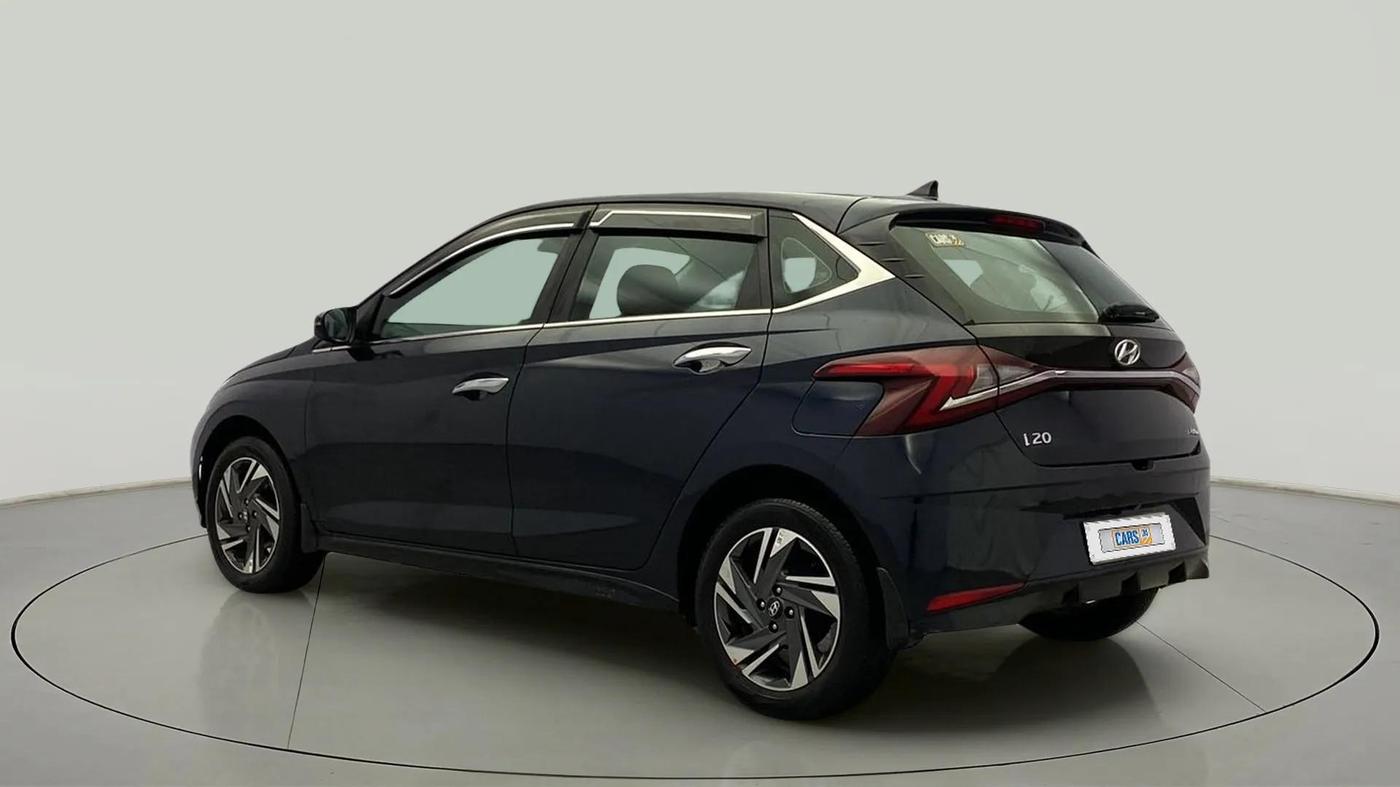 2022 Hyundai NEW I20 ASTA (O) 1.2 AT, Petrol, Automatic, 17,434 km, Left Back Diagonal
