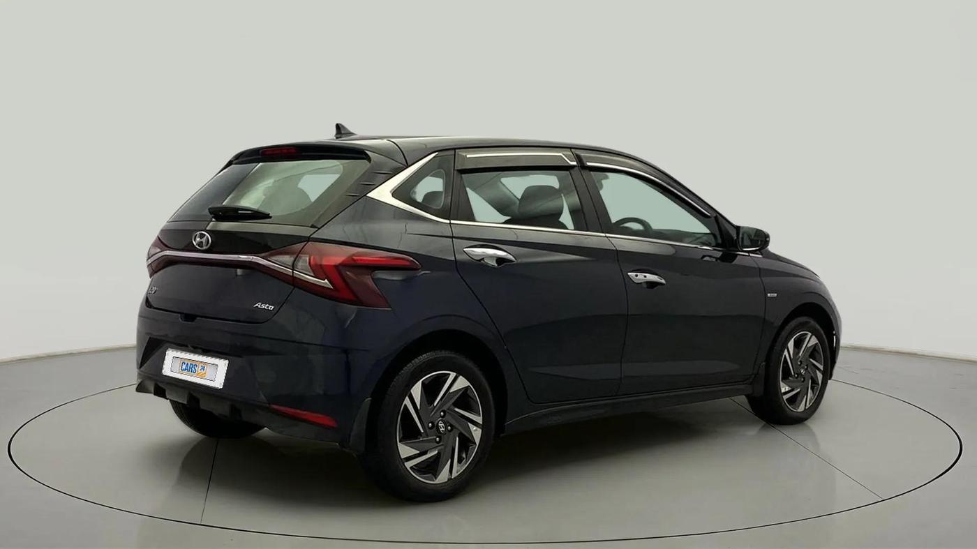 2022 Hyundai NEW I20 ASTA (O) 1.2 AT, Petrol, Automatic, 17,434 km, Right Back Diagonal