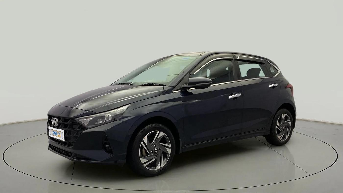 2022 Hyundai NEW I20 ASTA (O) 1.2 AT, Petrol, Automatic, 17,434 km, Left Front Diagonal