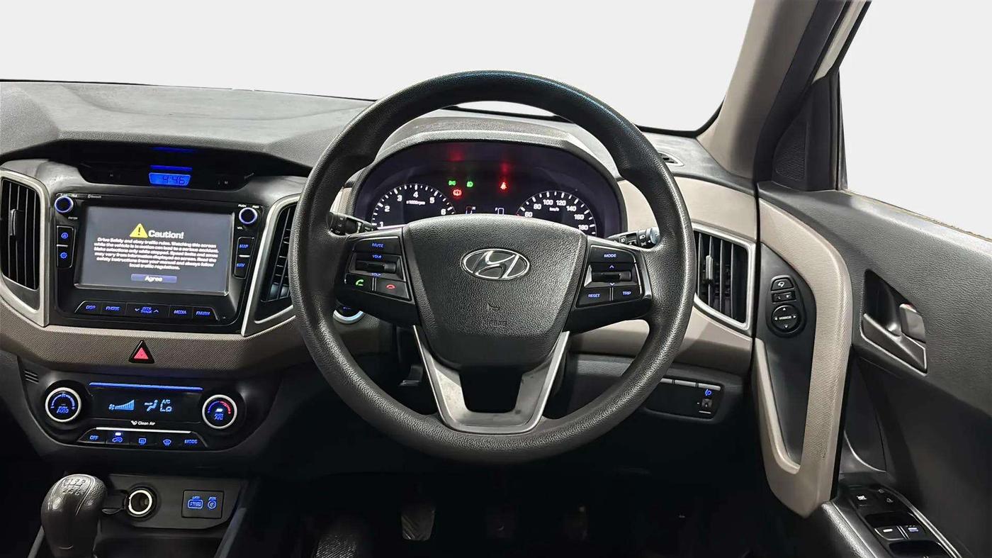 2016 Hyundai Creta SX PLUS 1.6 PETROL, Petrol, Manual, 44,854 km, Steering Wheel Close Up