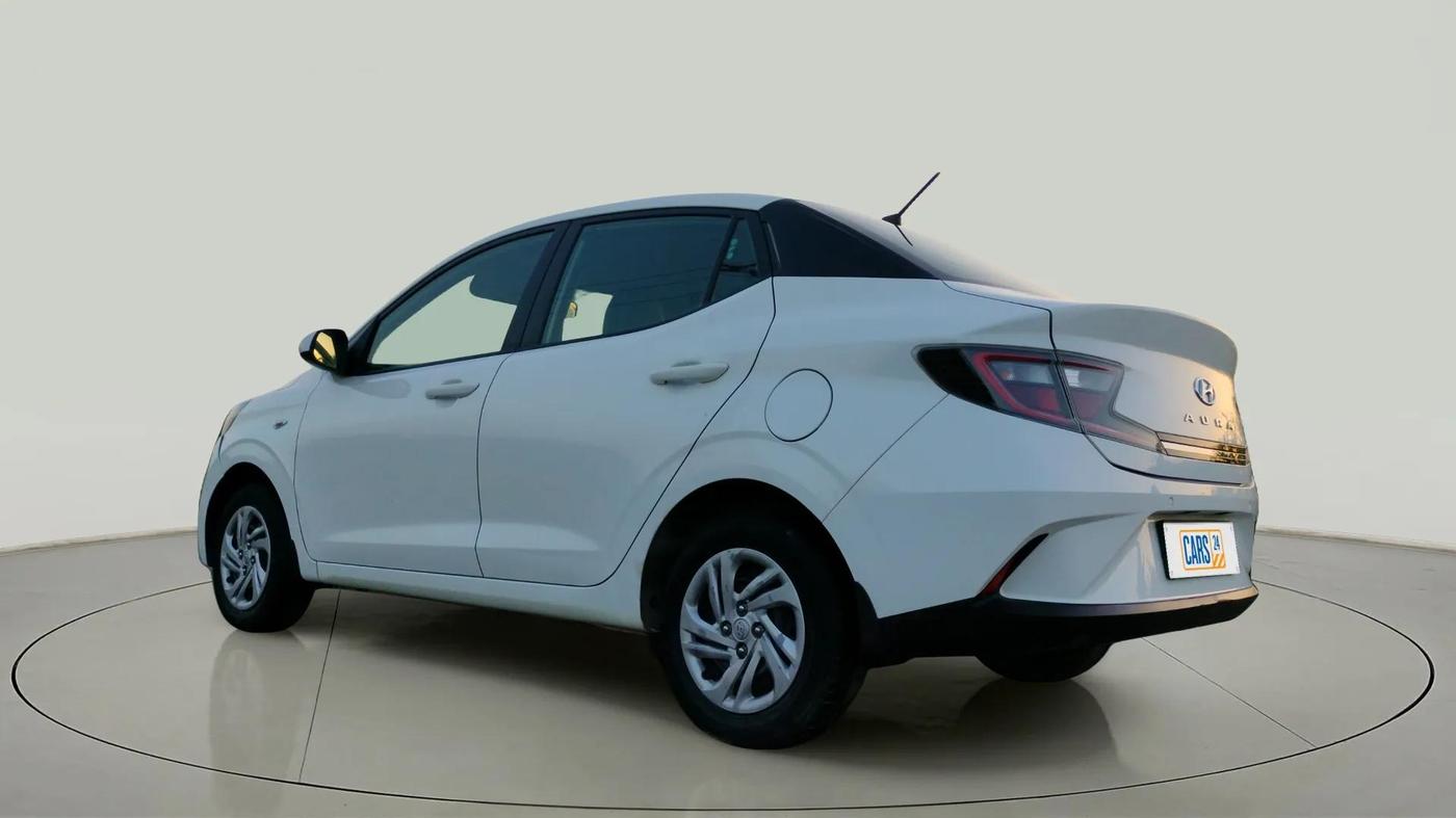 2020 Hyundai AURA S 1.2, Petrol, Manual, 51,285 km, Left Back Diagonal