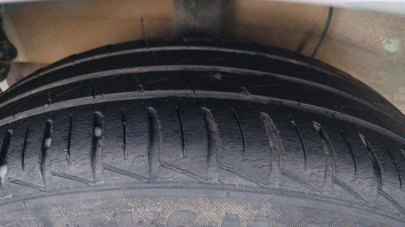 2020 Hyundai AURA S 1.2, Petrol, Manual, 51,285 km, Right Rear Tyre Tread