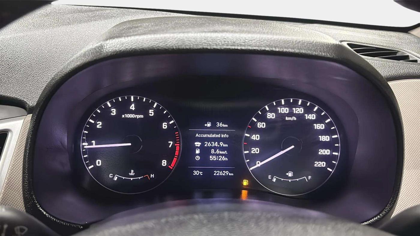 2019 Hyundai Creta SX (O) EXECUTIVE 1.6 PETROL, Petrol, Manual, 22,627 km, Odometer Image