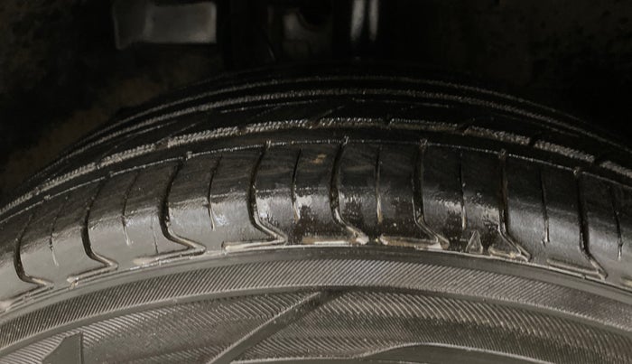 2022 Tata TIGOR XZ PLUS CNG, CNG, Manual, 80,699 km, Left Front Tyre Tread