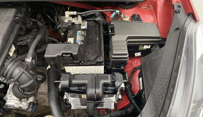2023 Hyundai GRAND I10 NIOS SPORTZ AMT 1.2 KAPPA VTVT, Petrol, Automatic, 4,193 km, Engine View - Left