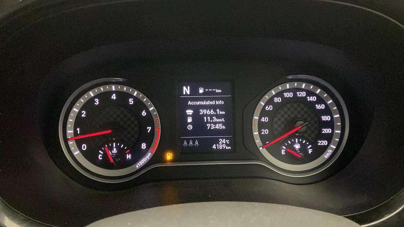 2023 Hyundai GRAND I10 NIOS SPORTZ AMT 1.2 KAPPA VTVT, Petrol, Automatic, 4,193 km, Odometer Image