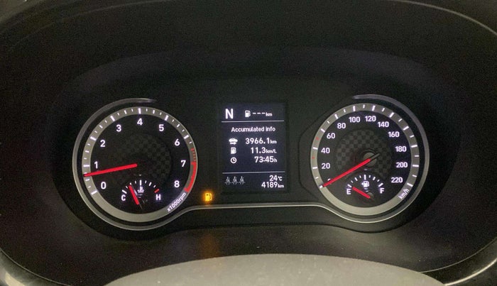 2023 Hyundai GRAND I10 NIOS SPORTZ AMT 1.2 KAPPA VTVT, Petrol, Automatic, 4,193 km, Odometer Image