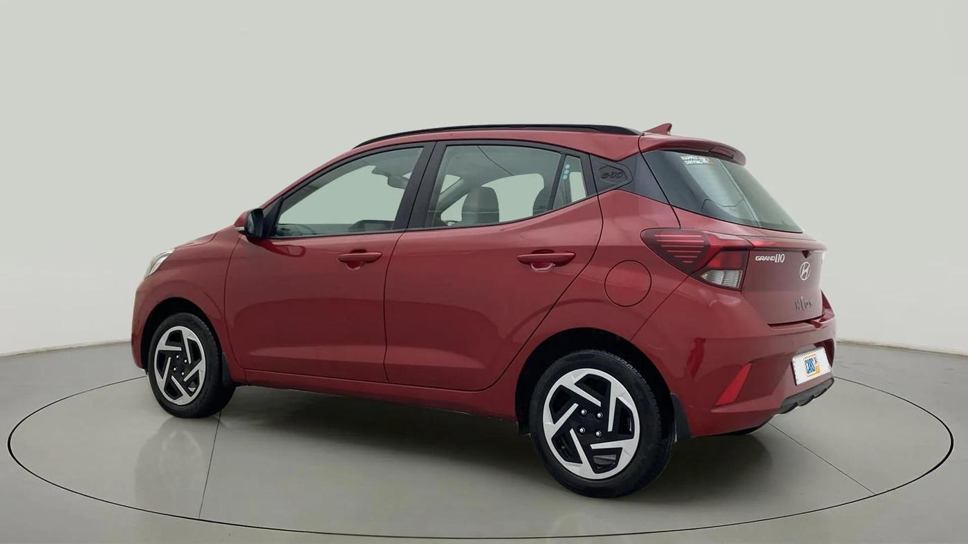 2023 Hyundai GRAND I10 NIOS SPORTZ AMT 1.2 KAPPA VTVT, Petrol, Automatic, 4,193 km, Left Back Diagonal