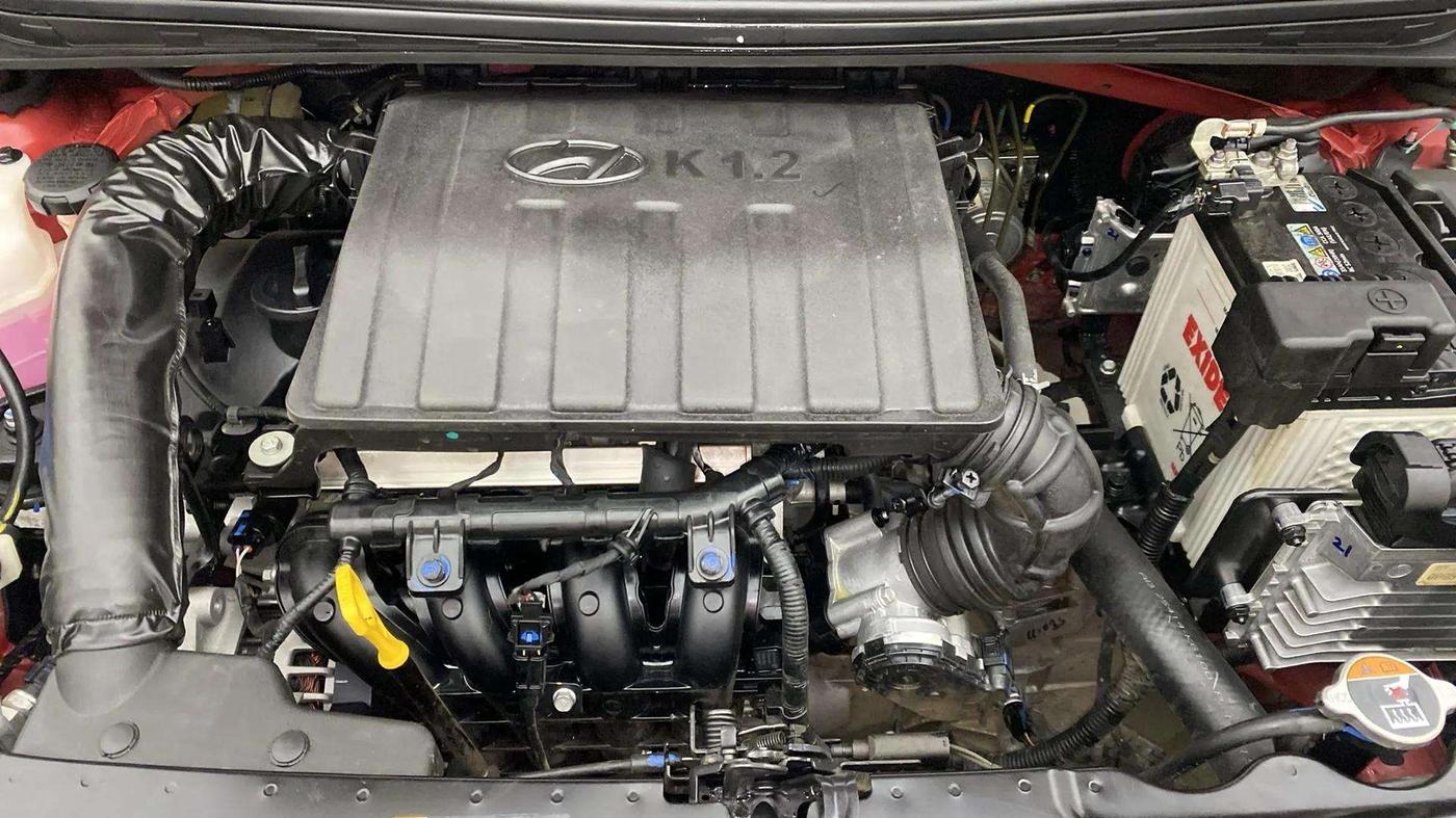 2023 Hyundai GRAND I10 NIOS SPORTZ AMT 1.2 KAPPA VTVT, Petrol, Automatic, 4,193 km, Engine View