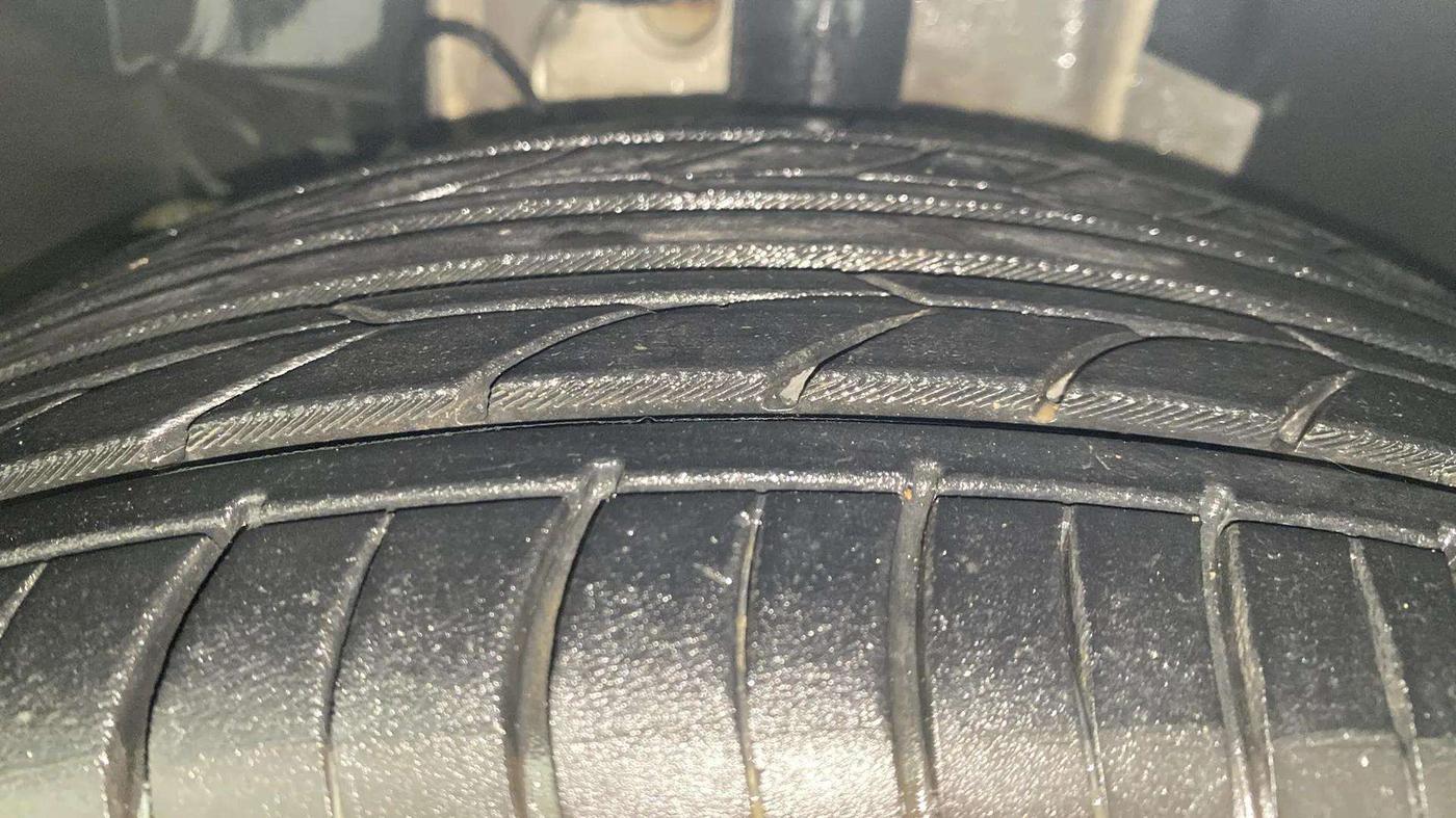 2021 Tata Tiago XZ PLUS PETROL, Petrol, Manual, 78,051 km, Left Front Tyre Tread