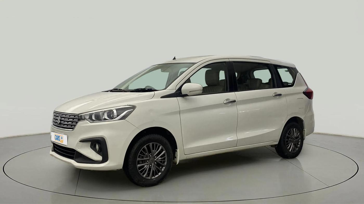 2019 Maruti Ertiga ZXI+ SHVS, Petrol, Manual, 62,748 km, Left Front Diagonal