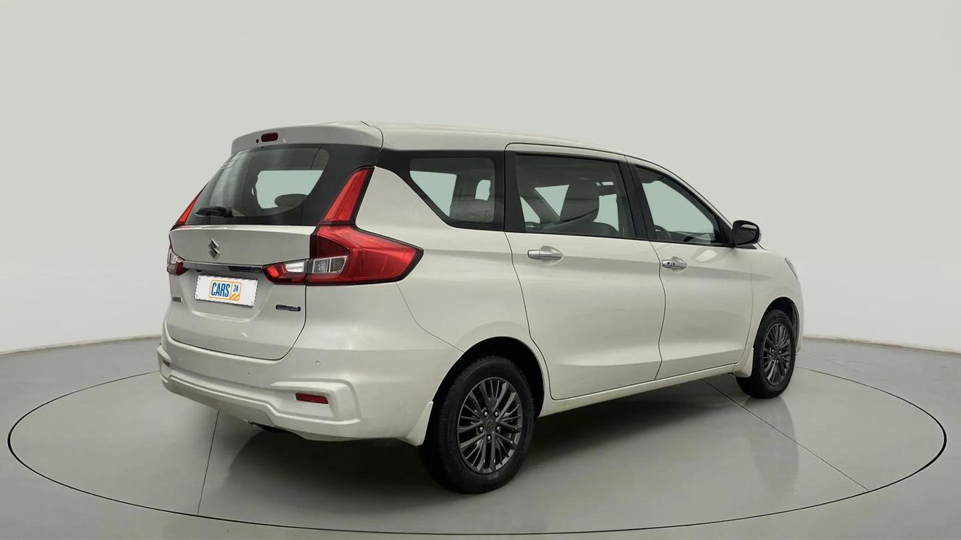 2019 Maruti Ertiga ZXI+ SHVS, Petrol, Manual, 62,748 km, Right Back Diagonal