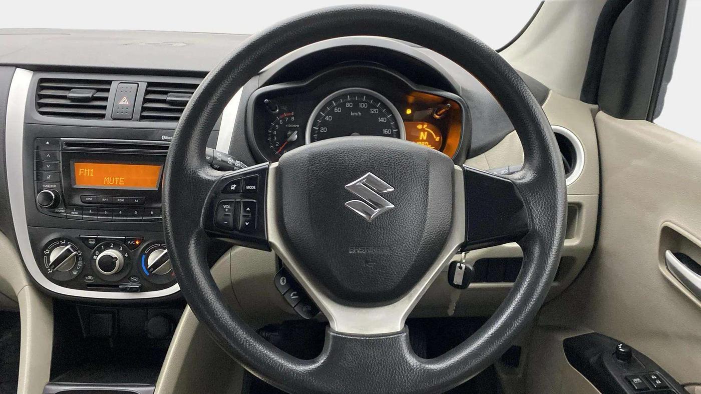 2017 Maruti Celerio ZXI AMT, Petrol, Automatic, 32,005 km, Steering Wheel Close Up