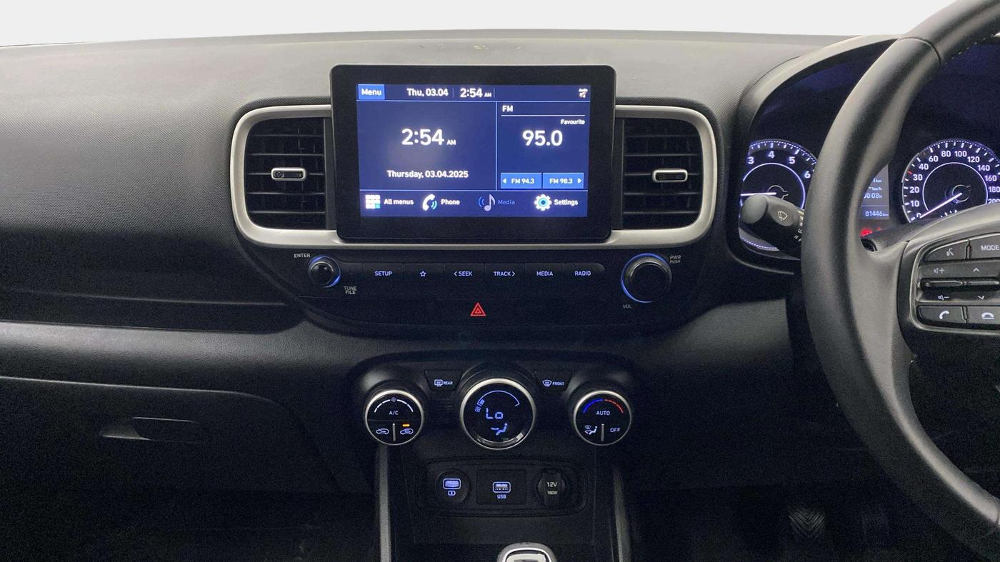 2020 Hyundai VENUE SX 1.0 TURBO IMT, Petrol, Manual, 81,445 km, Air Conditioner