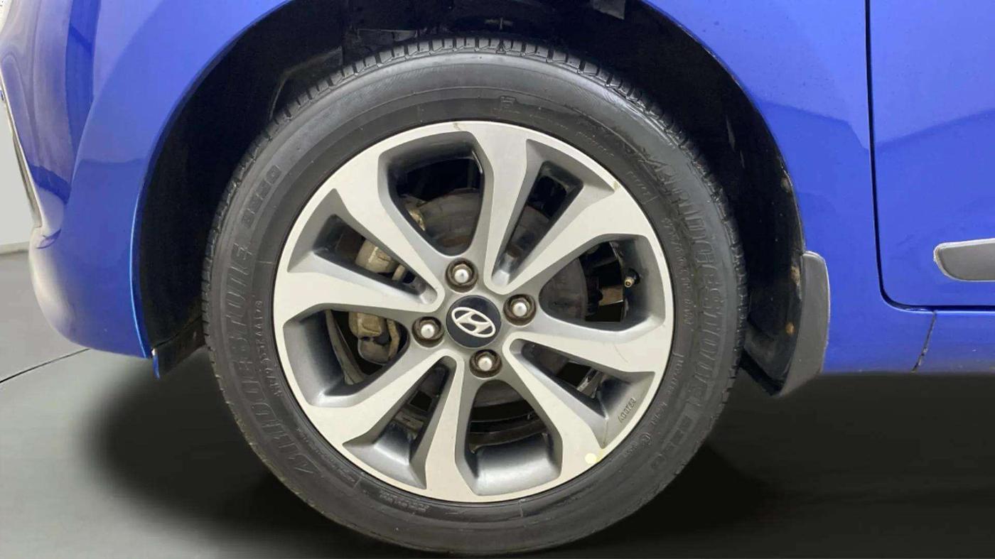 2015 Hyundai Xcent SX 1.2 (O), Petrol, Manual, 87,930 km, Left Front Wheel