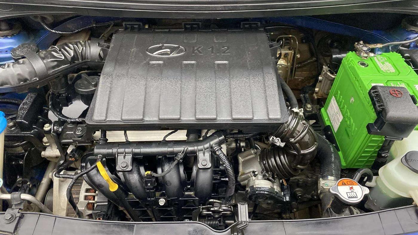 2015 Hyundai Xcent SX 1.2 (O), Petrol, Manual, 87,930 km, Engine View