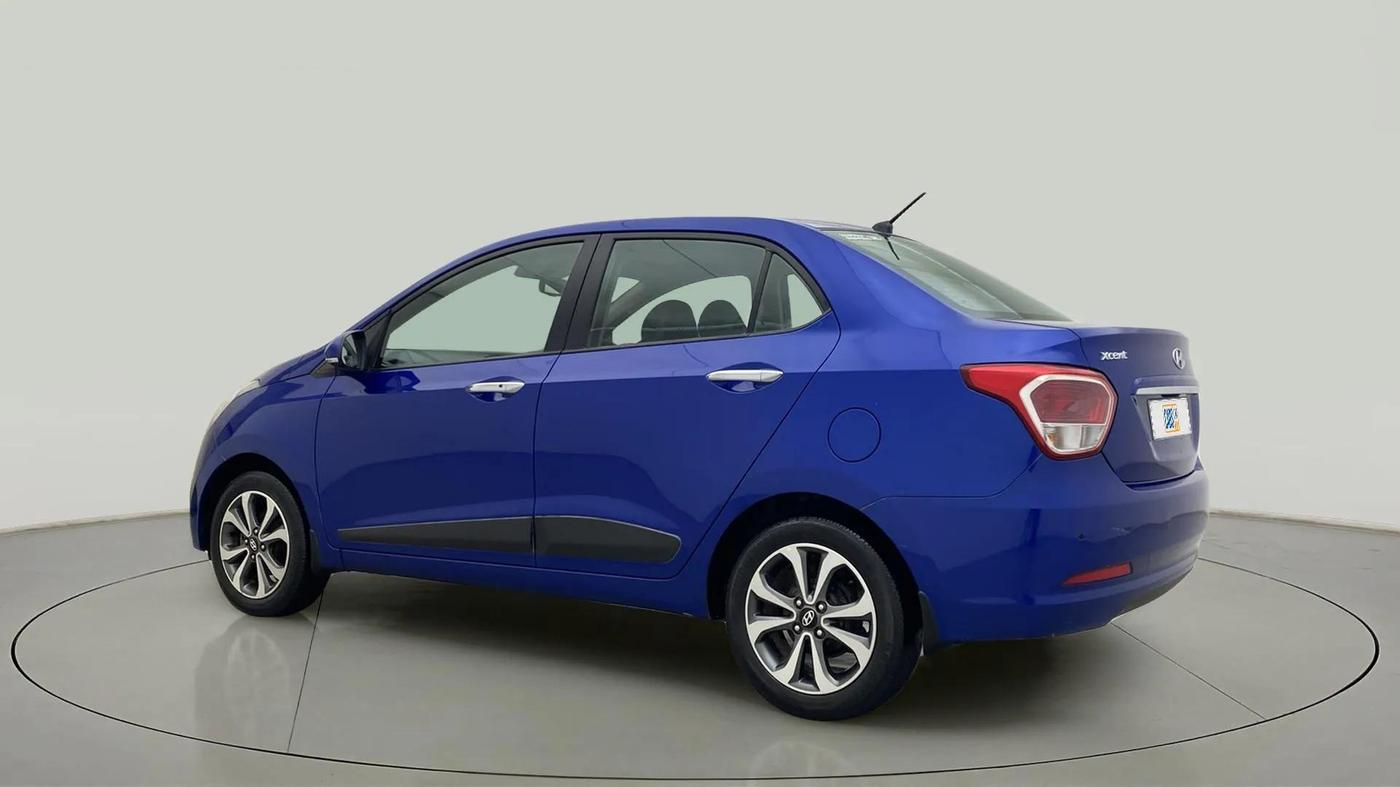 2015 Hyundai Xcent SX 1.2 (O), Petrol, Manual, 87,930 km, Left Back Diagonal