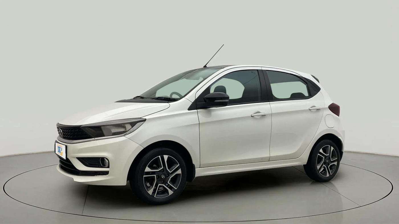 2020 Tata Tiago XZA PLUS DUAL TONE PETROL, Petrol, Automatic, 38,277 km, Left Front Diagonal
