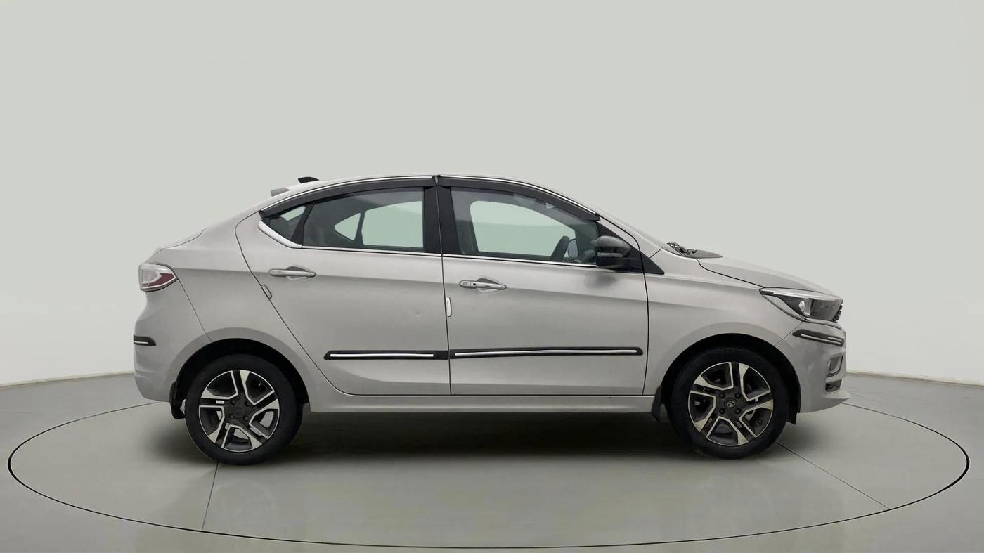 2021 Tata TIGOR XZA PLUS PETROL, Petrol, Automatic, 51,353 km, Right Side View