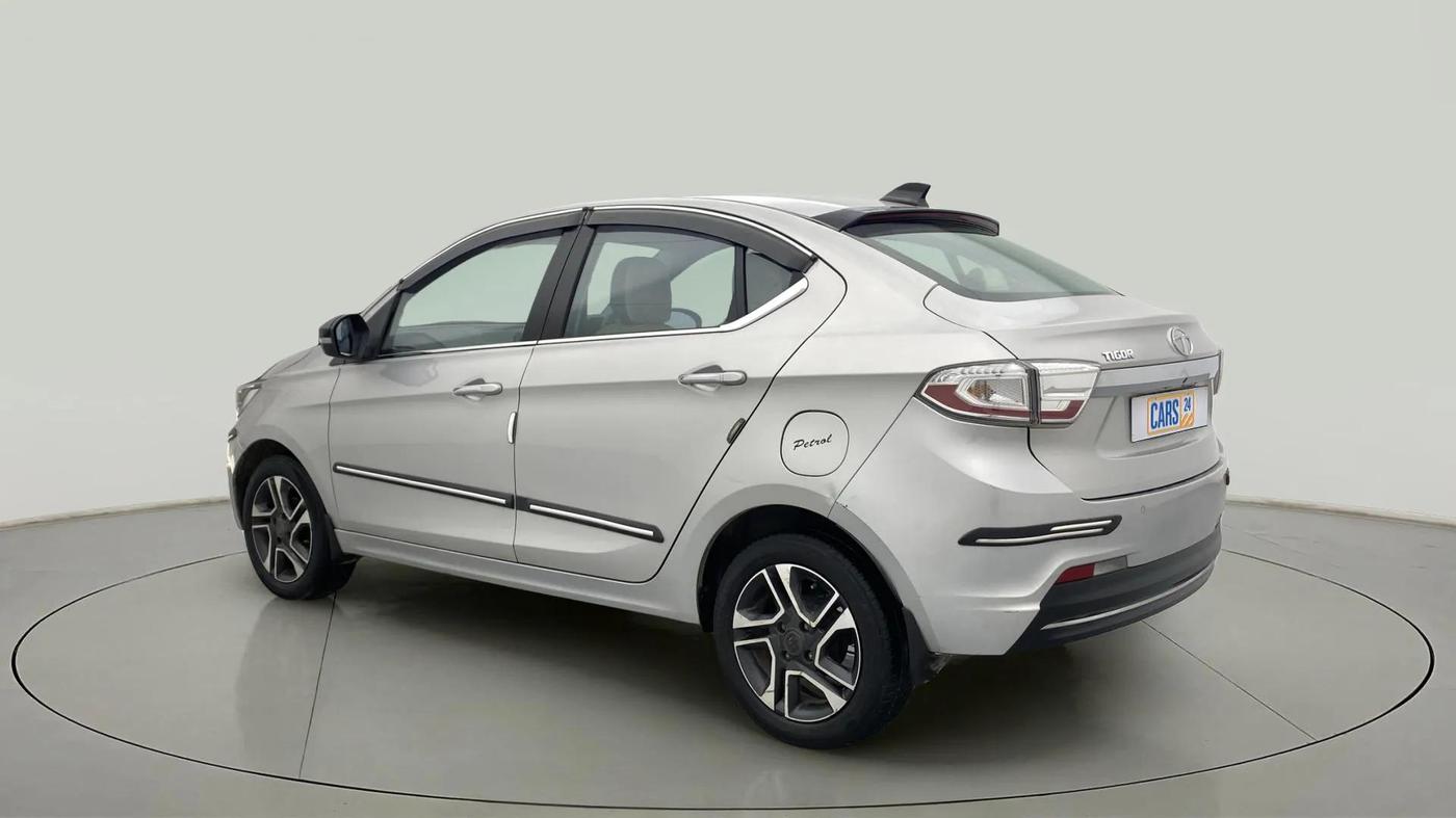 2021 Tata TIGOR XZA PLUS PETROL, Petrol, Automatic, 51,353 km, Left Back Diagonal