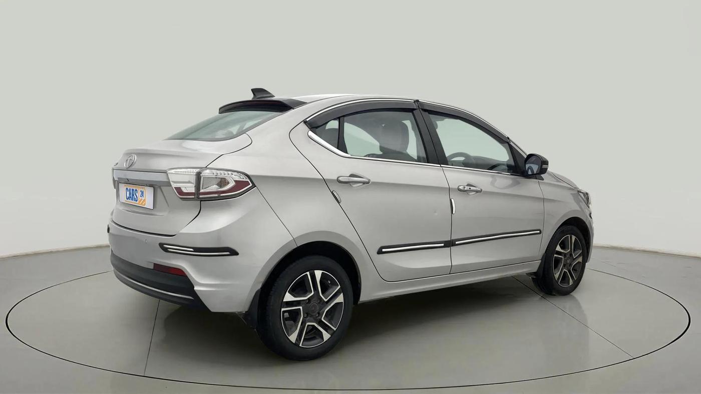 2021 Tata TIGOR XZA PLUS PETROL, Petrol, Automatic, 51,353 km, Right Back Diagonal