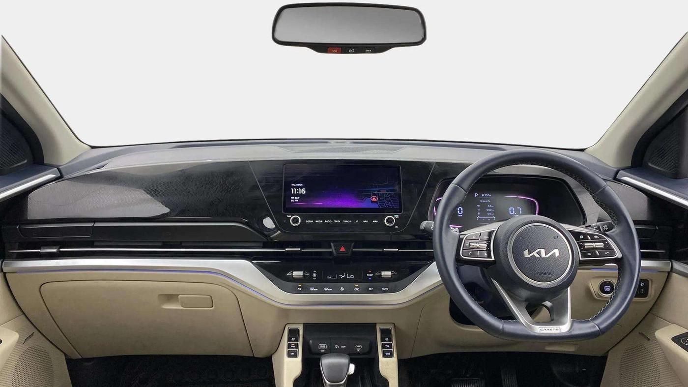 2022 KIA CARENS LUXURY PLUS 1.5 DIESEL AT 6 STR, Diesel, Automatic, 37,323 km, Dashboard