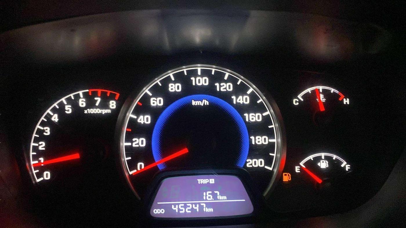 2014 Hyundai Grand i10 MAGNA 1.2 KAPPA VTVT, Petrol, Manual, 45,229 km, Odometer Image