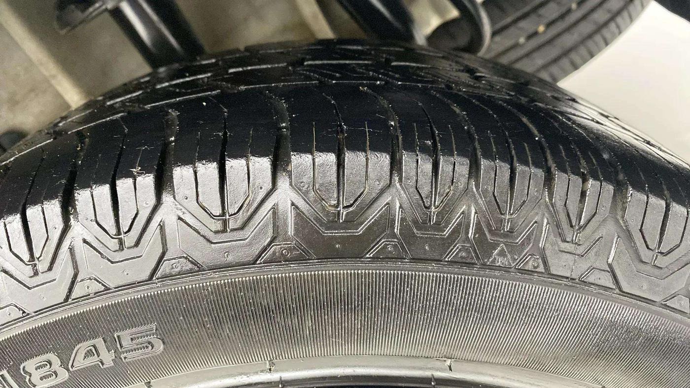 2024 Tata TIGOR  XZA CNG, CNG, Automatic, 16,140 km, Left Rear Tyre Tread