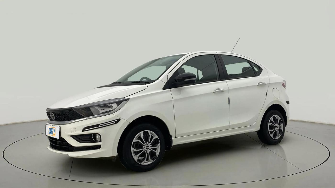 2024 Tata TIGOR  XZA CNG, CNG, Automatic, 16,140 km, Left Front Diagonal