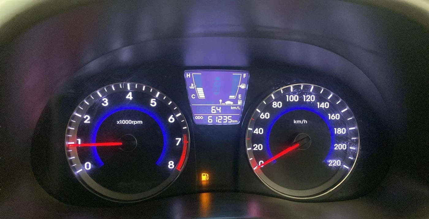 2017 Hyundai Verna 1.6 VTVT SX, Petrol, Manual, 61,279 km, Odometer Image