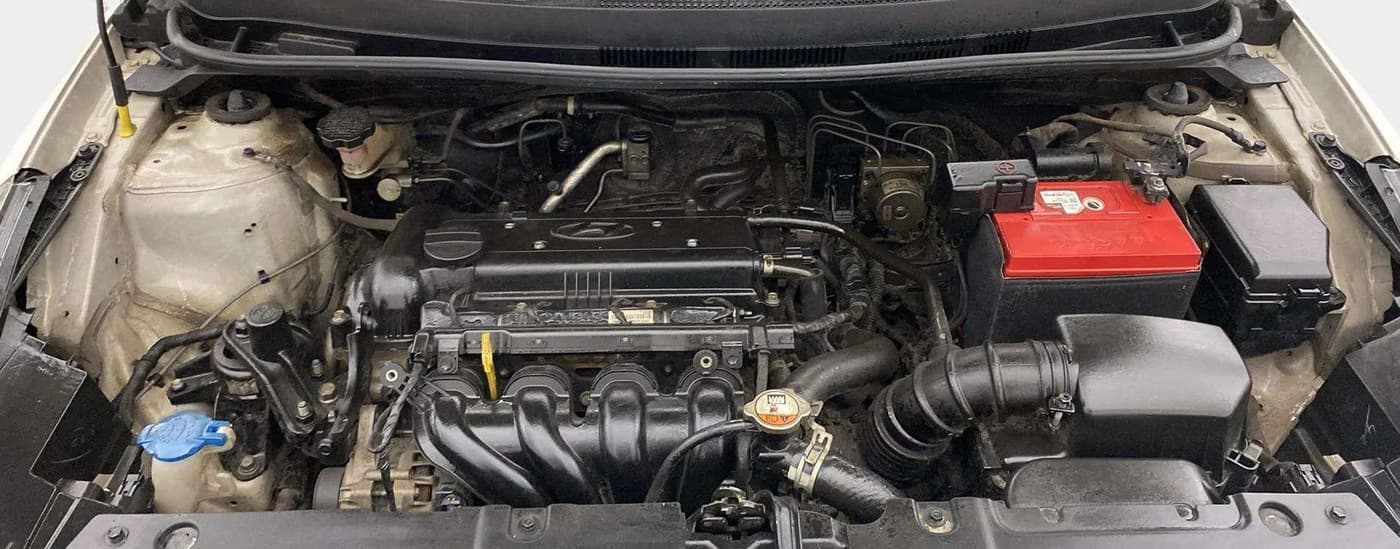 2017 Hyundai Verna 1.6 VTVT SX, Petrol, Manual, 61,279 km, Engine View