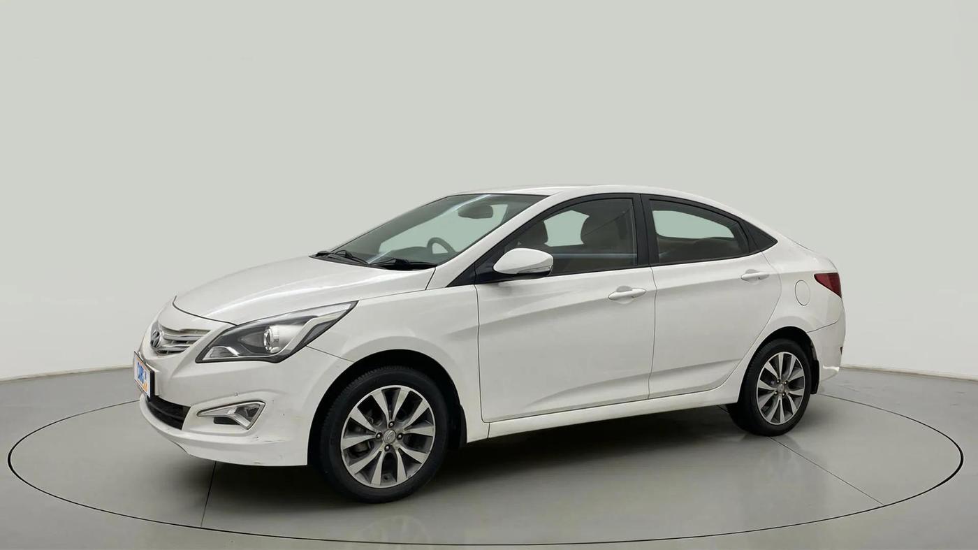 2017 Hyundai Verna 1.6 VTVT SX, Petrol, Manual, 61,279 km, Left Front Diagonal