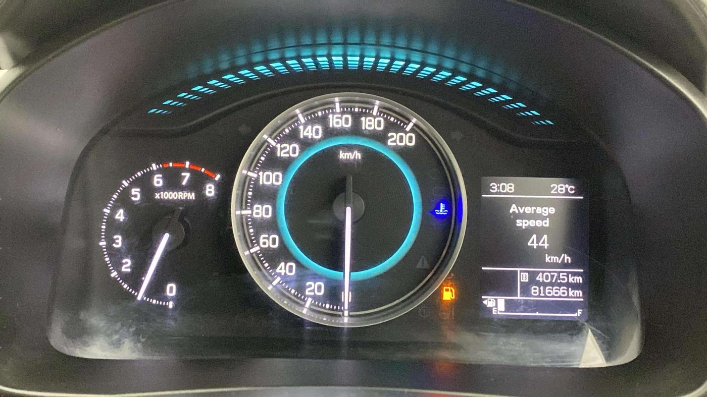 2017 Maruti IGNIS ALPHA 1.2, Petrol, Manual, 81,666 km, Odometer Image