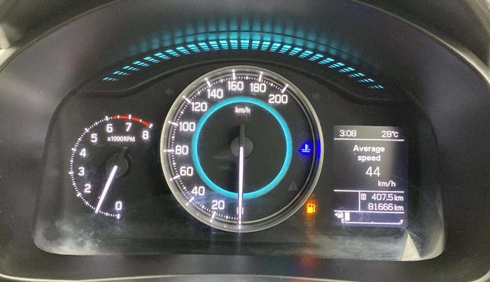 2017 Maruti IGNIS ALPHA 1.2, Petrol, Manual, 81,666 km, Odometer Image