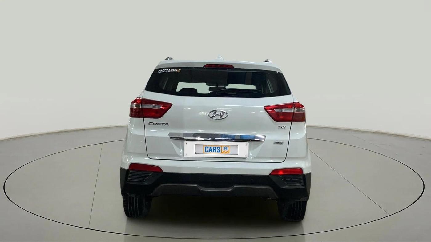 2017 Hyundai Creta SX PLUS AT 1.6 PETROL, Petrol, Automatic, 95,011 km, Back/Rear