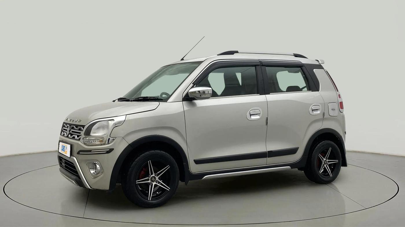 2019 Maruti New Wagon-R ZXI 1.2 AMT, Petrol, Automatic, 17,762 km, Left Front Diagonal