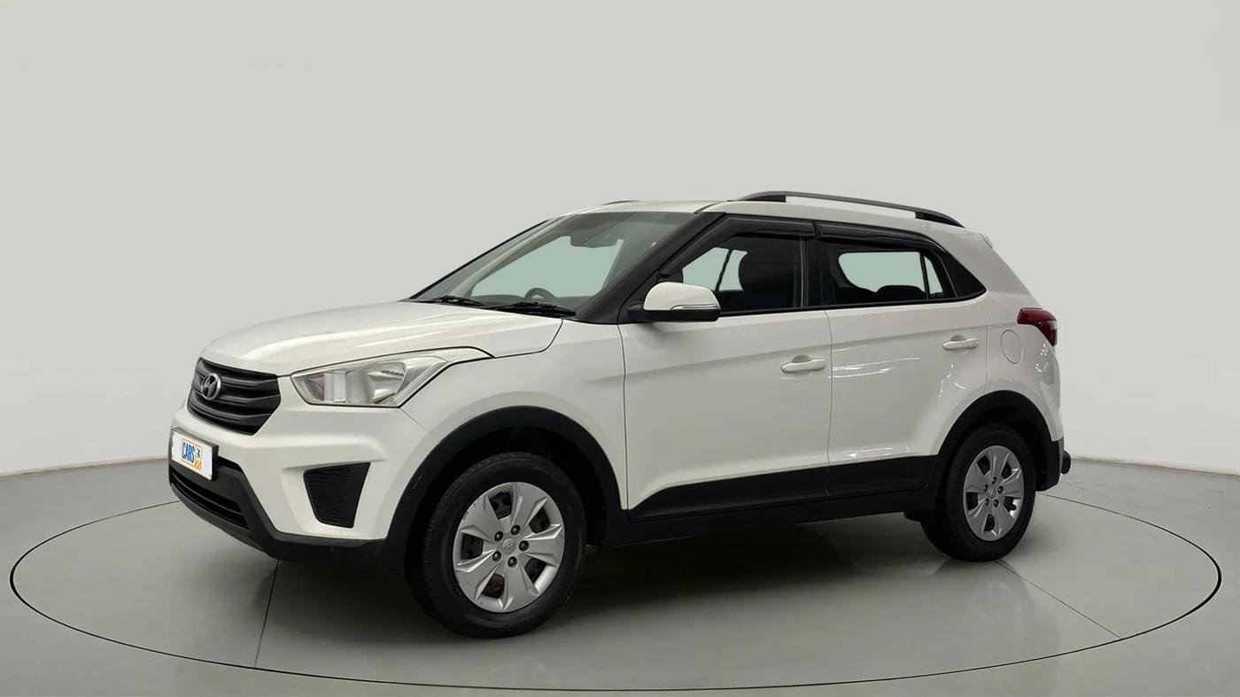 2016 Hyundai Creta E PLUS 1.6 PETROL, CNG, Manual, 40,569 km, Left Front Diagonal
