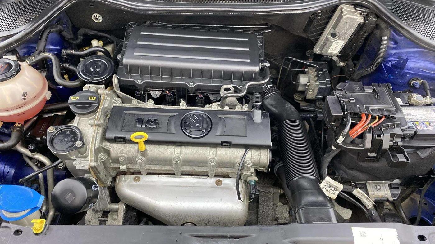 2019 Skoda Rapid AMBITION 1.6 MPI MT, Petrol, Manual, 59,401 km, Engine View