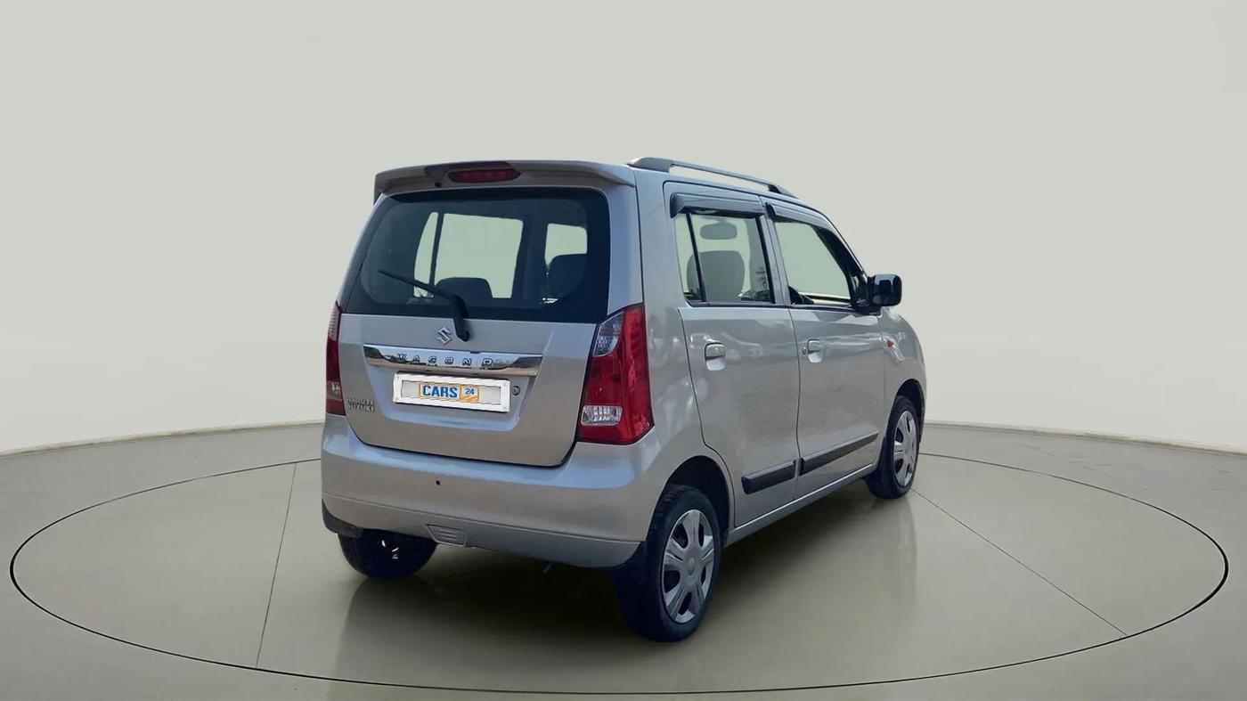 2017 Maruti Wagon R 1.0 VXI AMT, Petrol, Automatic, 42,106 km, Right Back Diagonal
