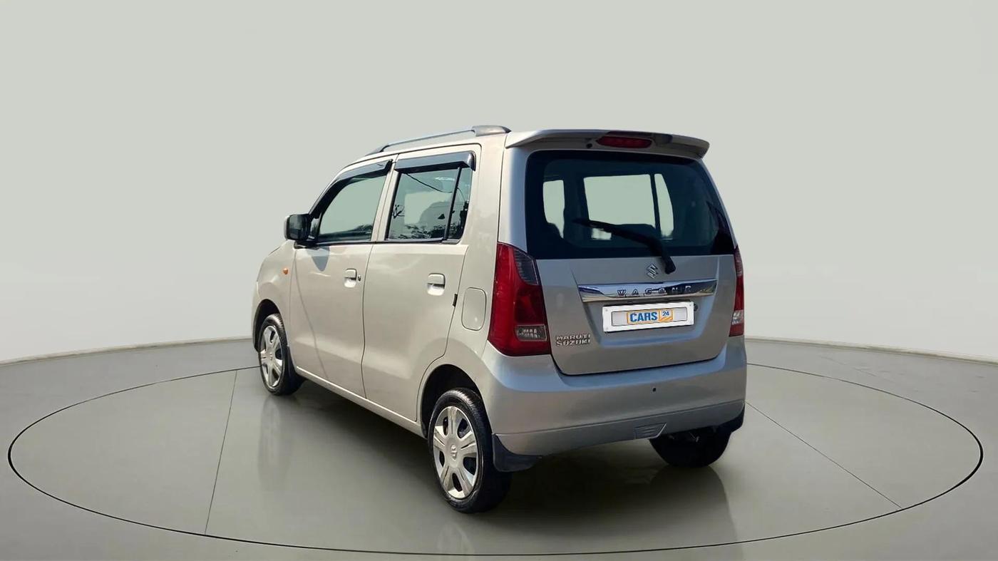 2017 Maruti Wagon R 1.0 VXI AMT, Petrol, Automatic, 42,106 km, Left Back Diagonal