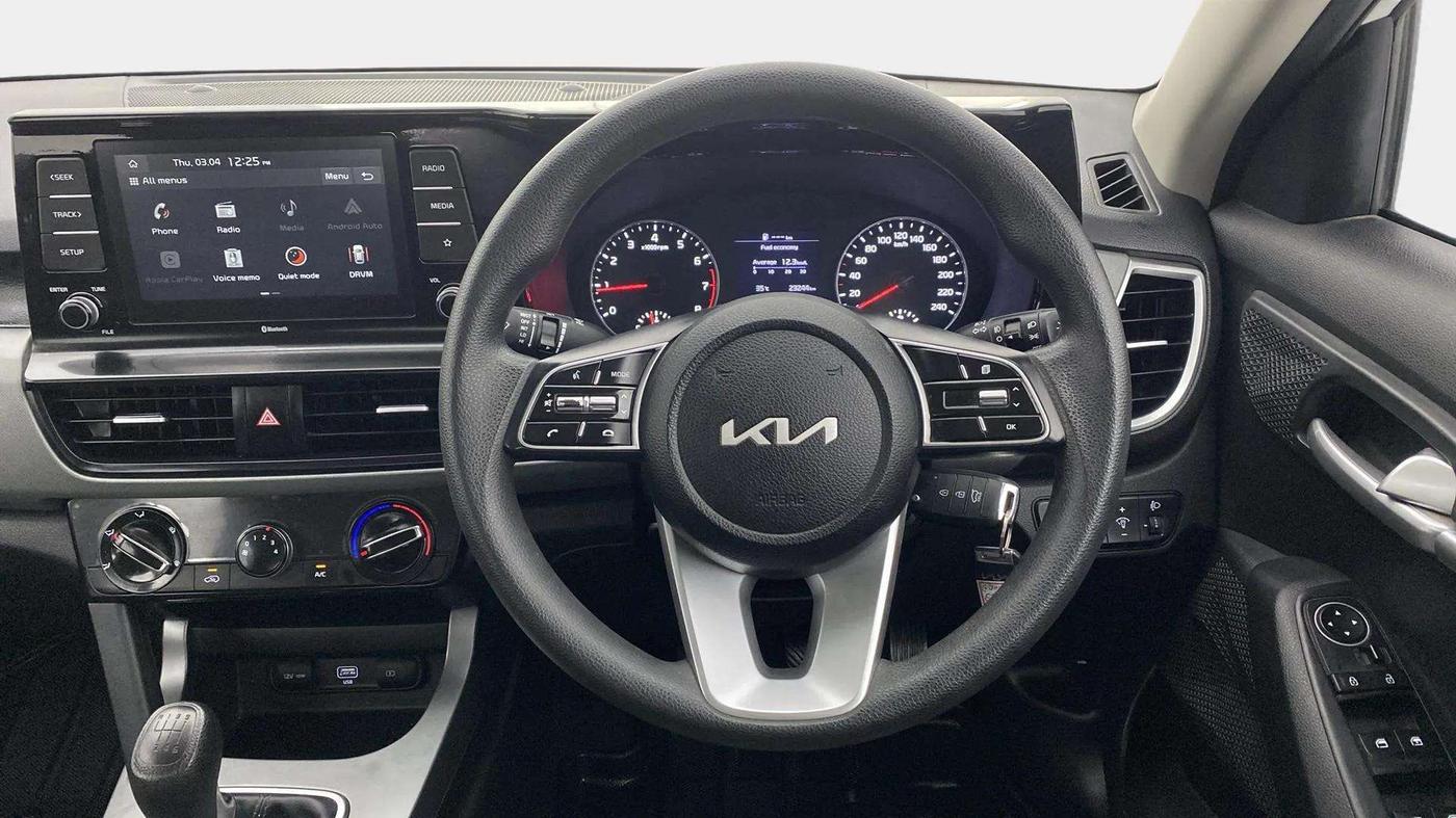 2022 KIA SELTOS HTK 1.5 PETROL, Petrol, Manual, 23,587 km, Steering Wheel Close Up